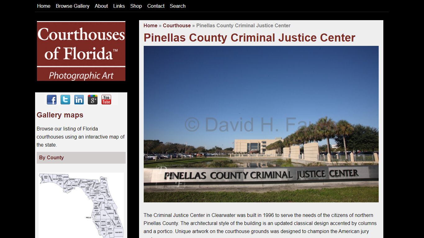 Pinellas County Criminal Justice Center - Courthouses of Florida